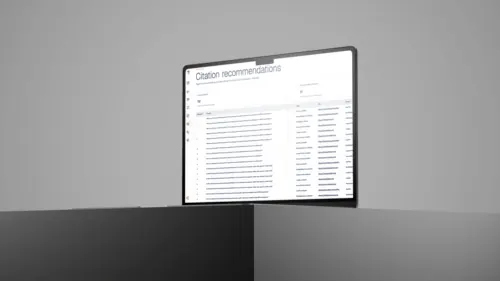 Prompt library interface representing organized buyer questions